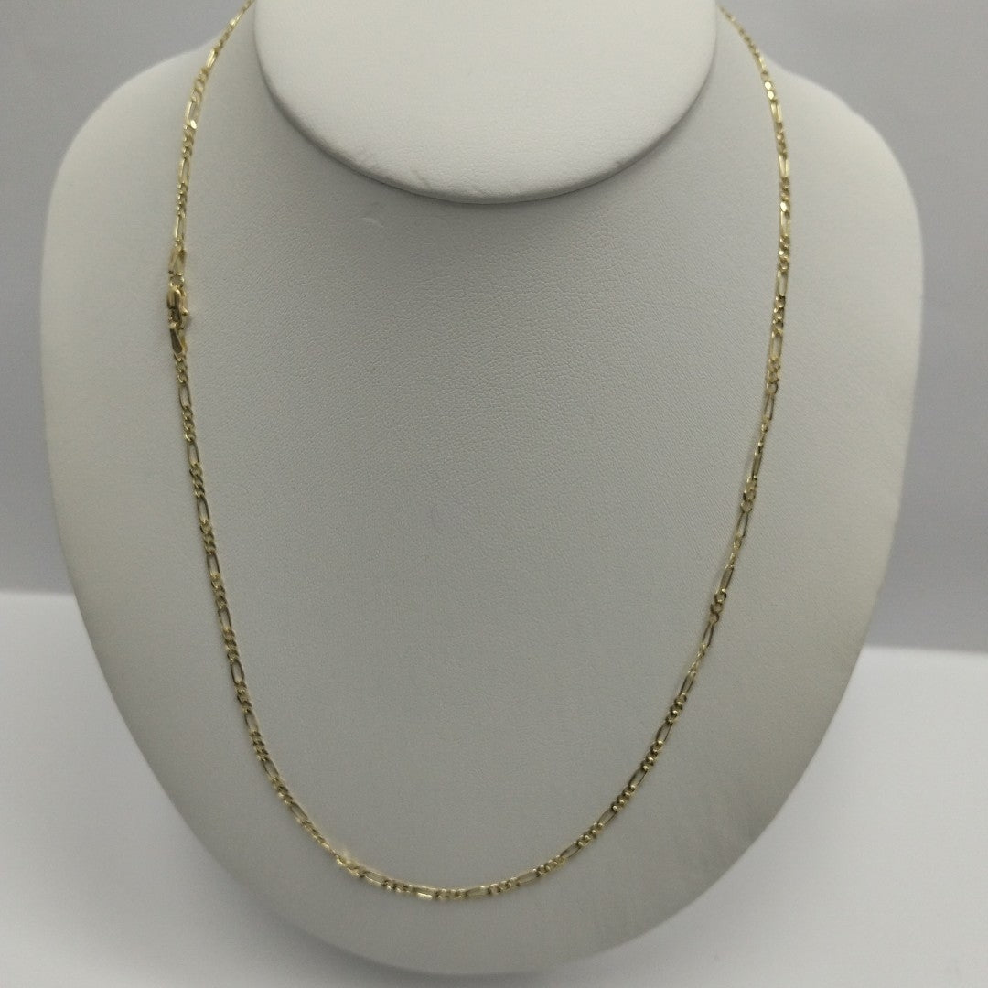 CADENA TEJIDO 3X1 5.2G 55 CM 14K (NUEVO)