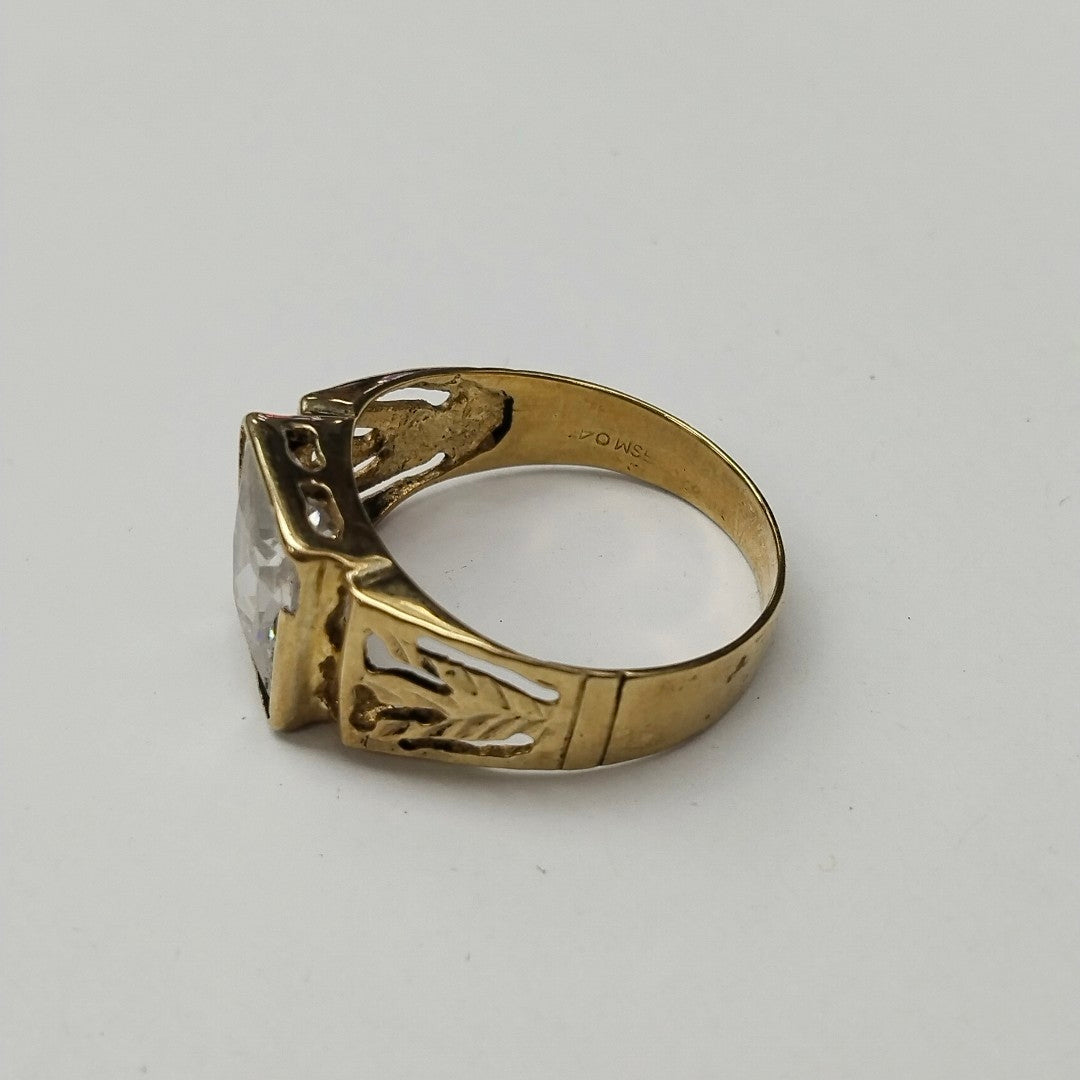 K1 4,10 GRMS 10 K ESPECIFICACIONES COMPLEMENTARIAS ANILLO DE CABALLERO BUEN ES (SEMINUEVO)