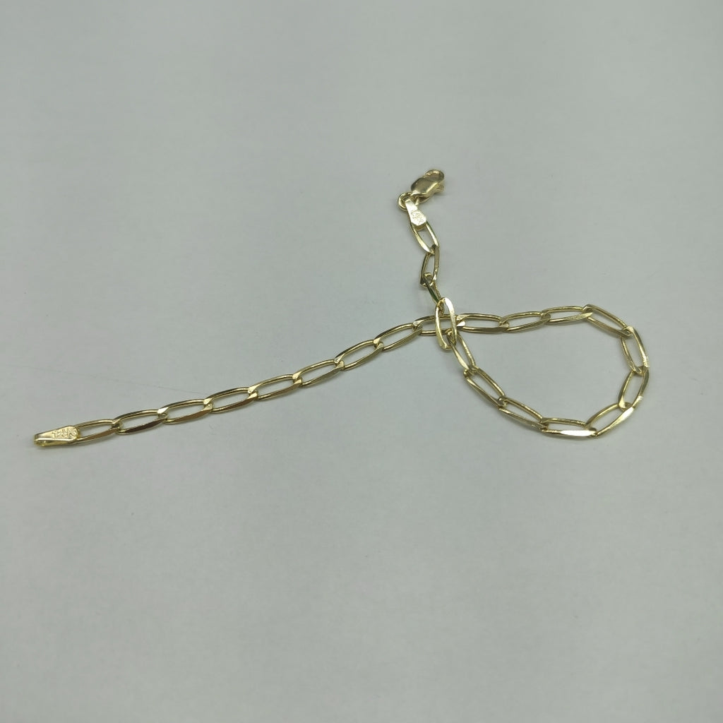 PULSERA TEJIDO ESLABONES 2.5G 18 CM (NUEVO)