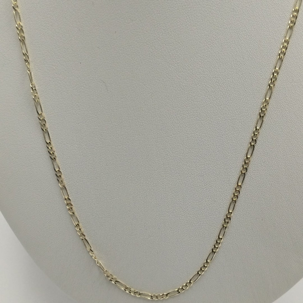 CADENA TEJIDO 3X1 5.2G 55 CM 14K (NUEVO)