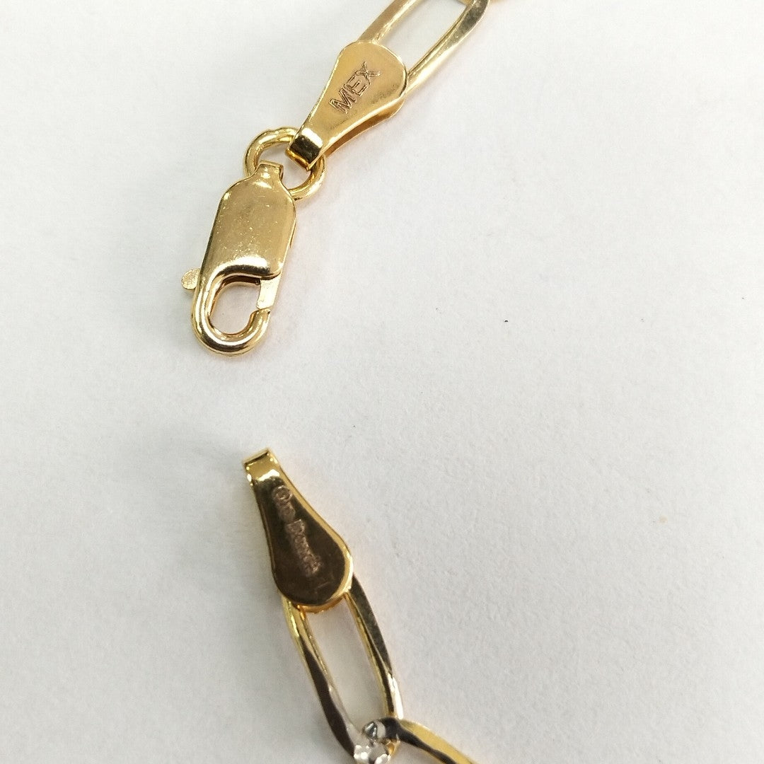 PULSERA TEJIDO ESLABONES 3.9G 18 CM (NUEVO)