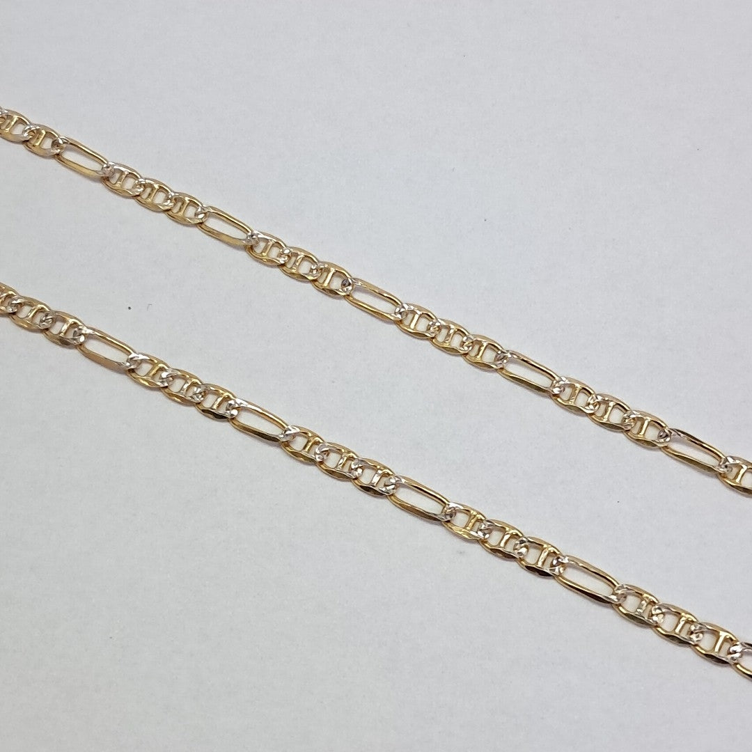 CADENA TEJIDO 3X1 8.5G 55 CM (NUEVO)