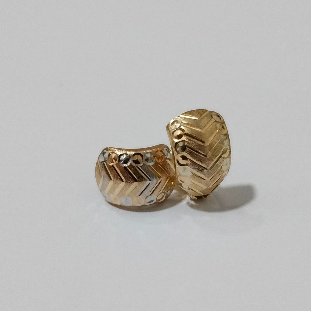 K1 2,80 GRMS 14 K ESPECIFICACIONES COMPLEMENTARIAS PAR DE ARETES (SEMINUEVO)