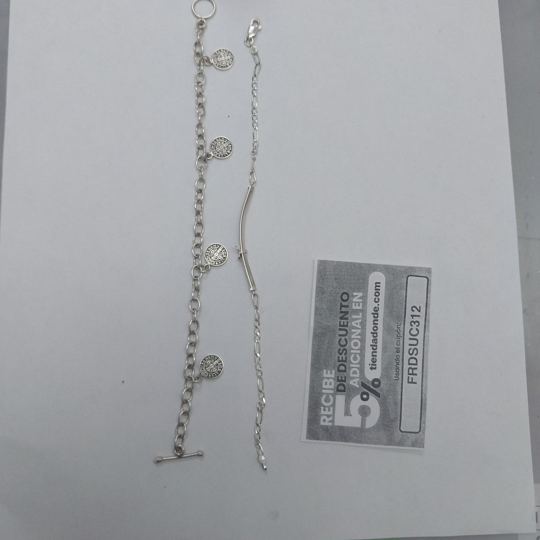 PULSERA PLATA 10.96 GRMS (SEMINUEVO)