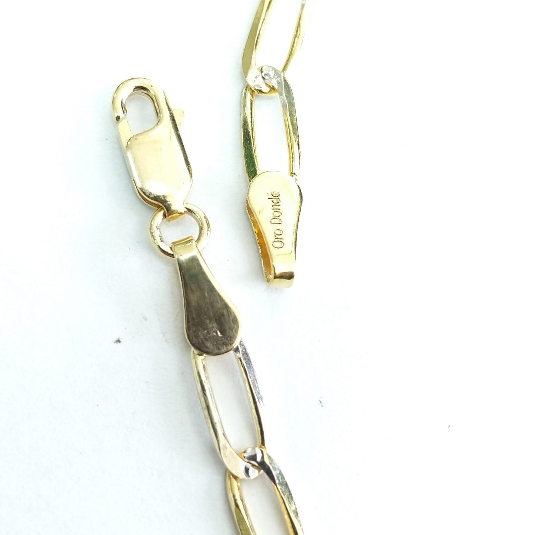 PULSERA TEJIDO ESLABONES 3.9G 18 CM (NUEVO)