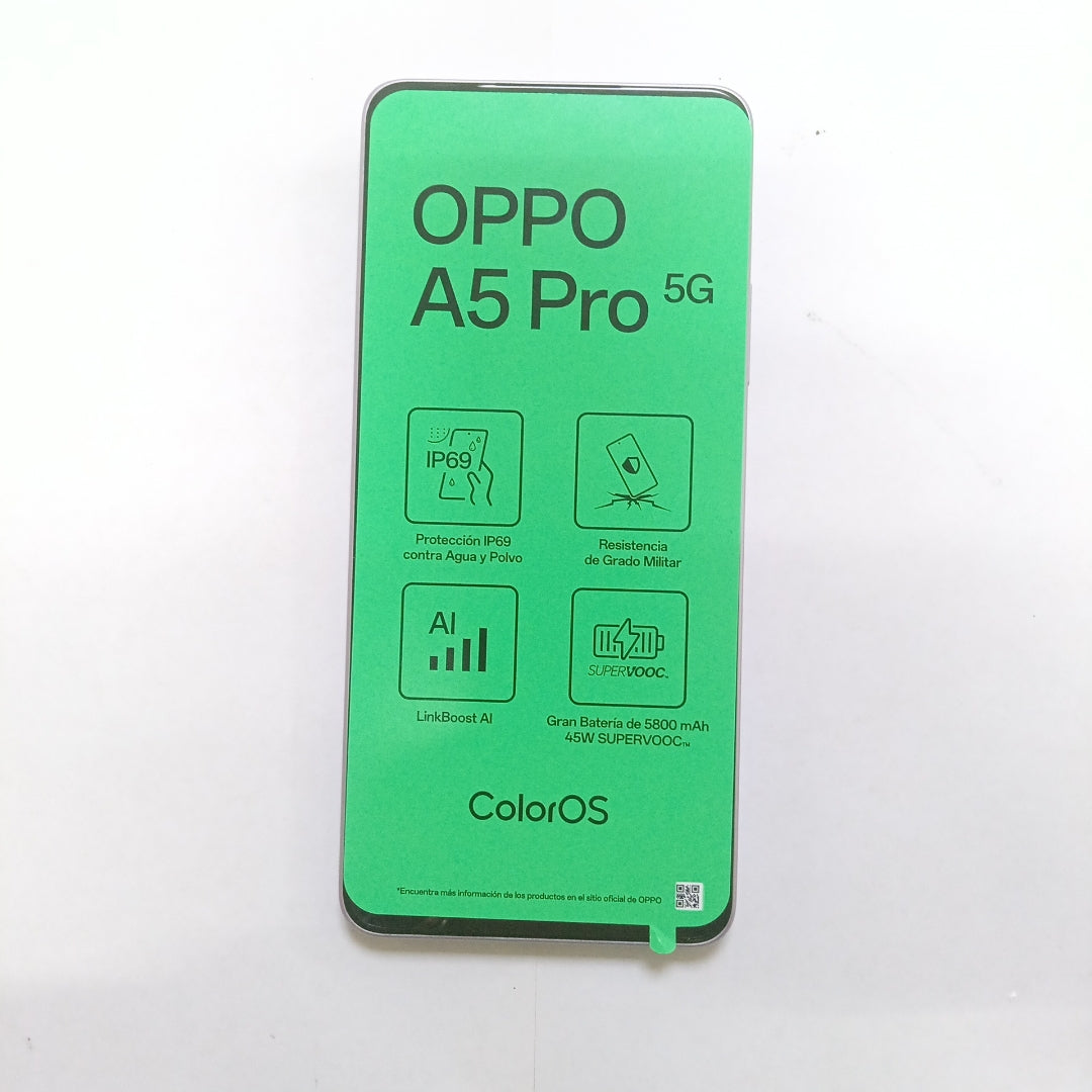 CELULAR OPPO  A5 PRO 5G CPH2695 (2025) 256 GB 8 GB RAM (SEMINUEVO)