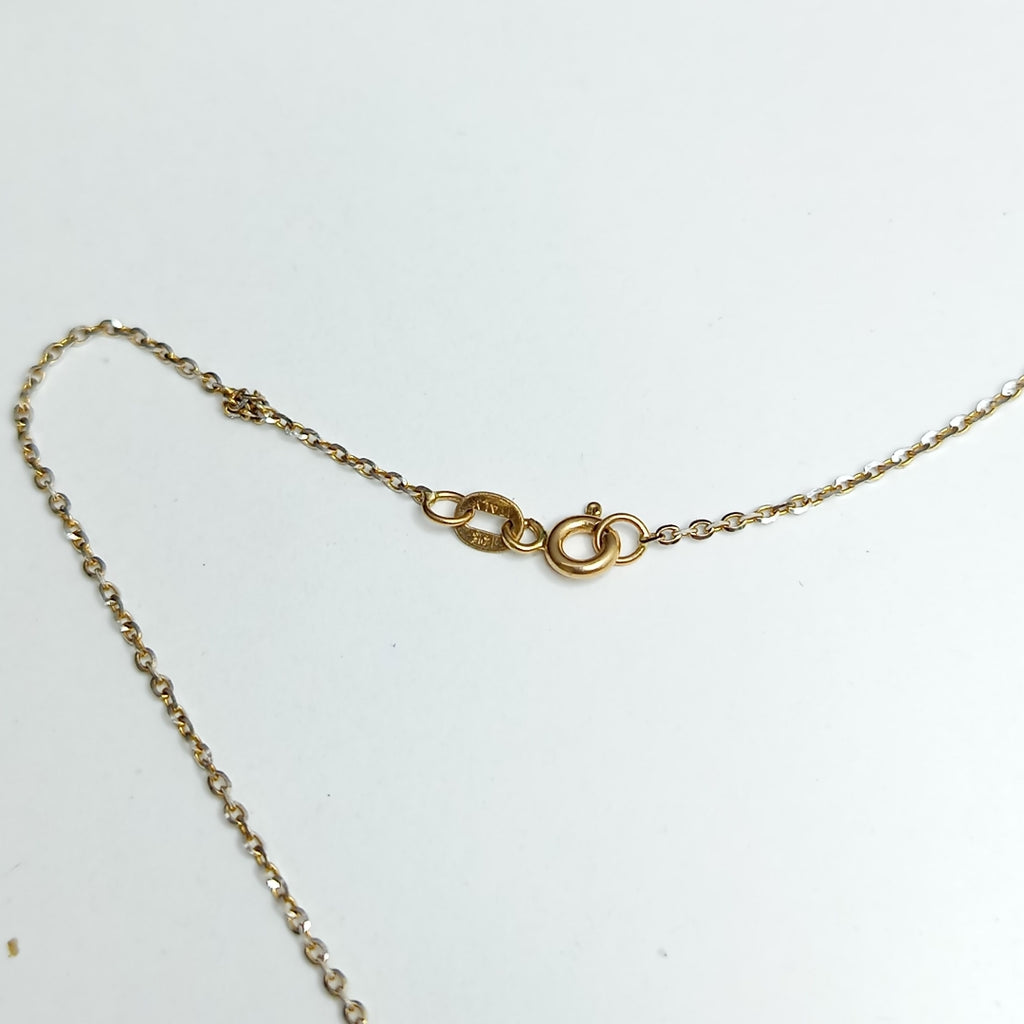 COLLAR ORO 14 K 3.3 GRMS (SEMINUEVO)