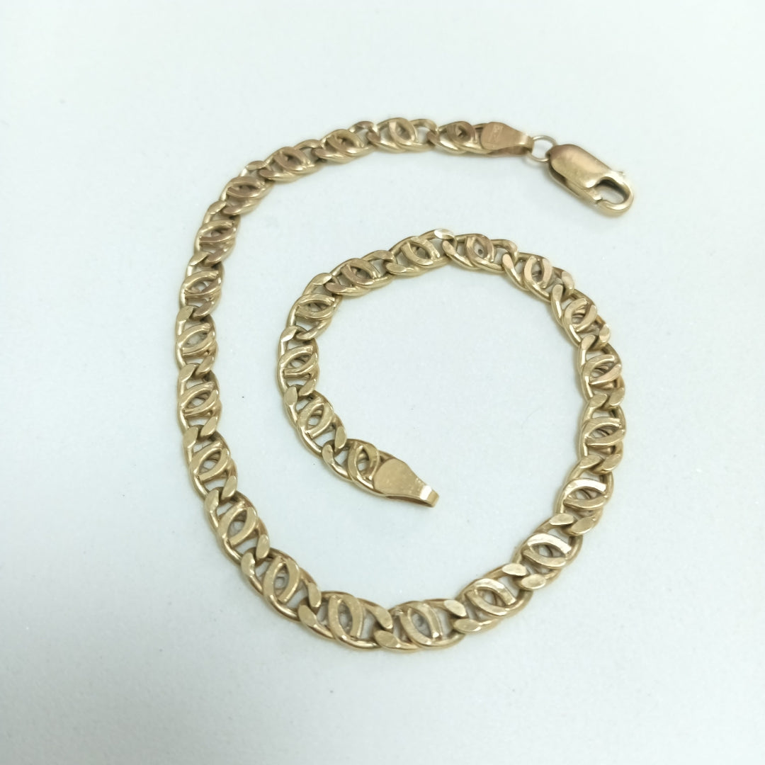 PULSERA ORO 14 K 4.3 GRMS (SEMINUEVO)