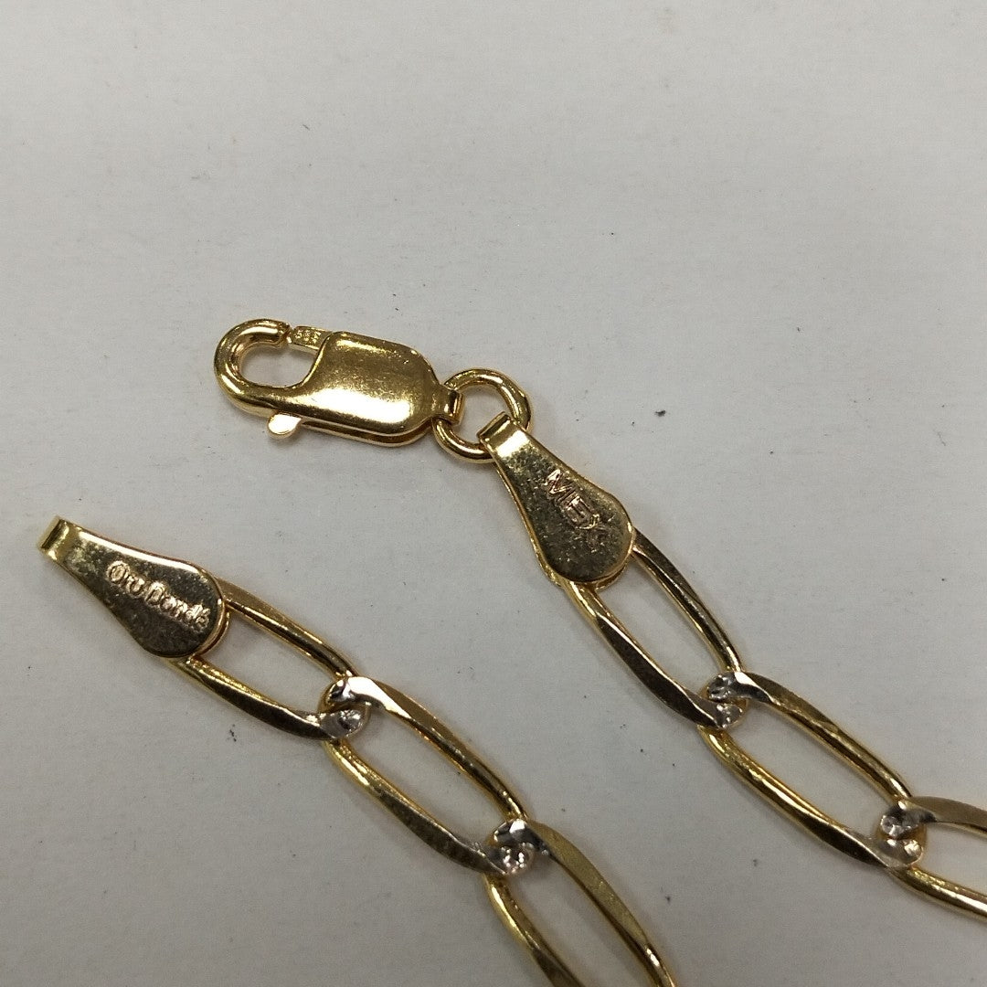 PULSERA TEJIDO ESLABONES 3.9G 18 CM (NUEVO)