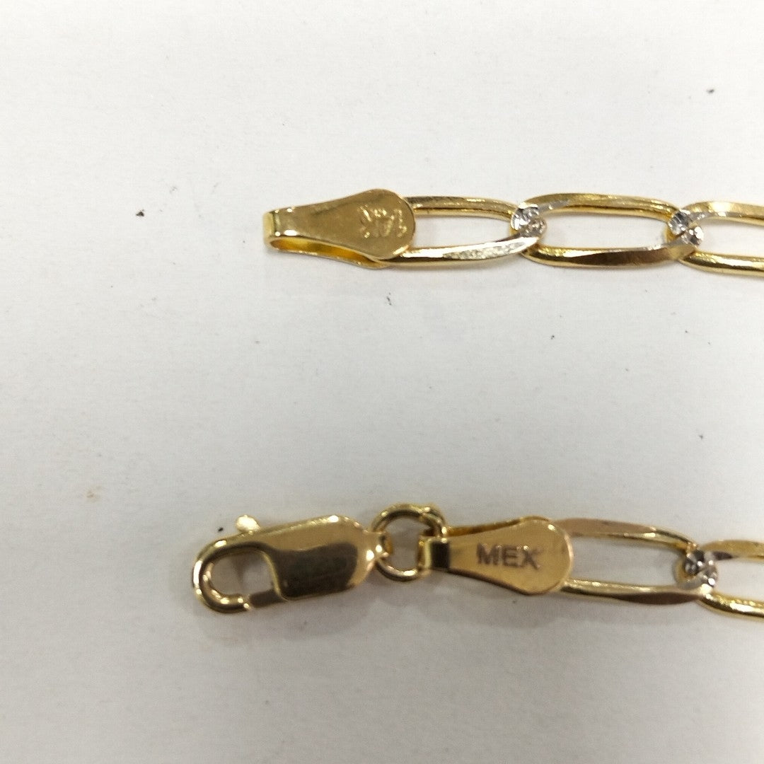 PULSERA TEJIDO ESLABONES 3.9G 18 CM (NUEVO)