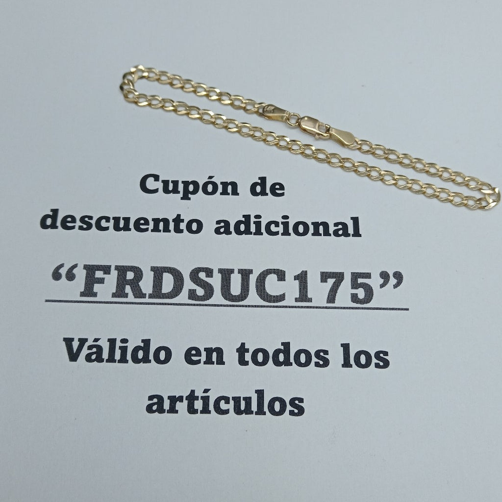 PULSERA BARBADA 3.71G 21 CM (NUEVO)