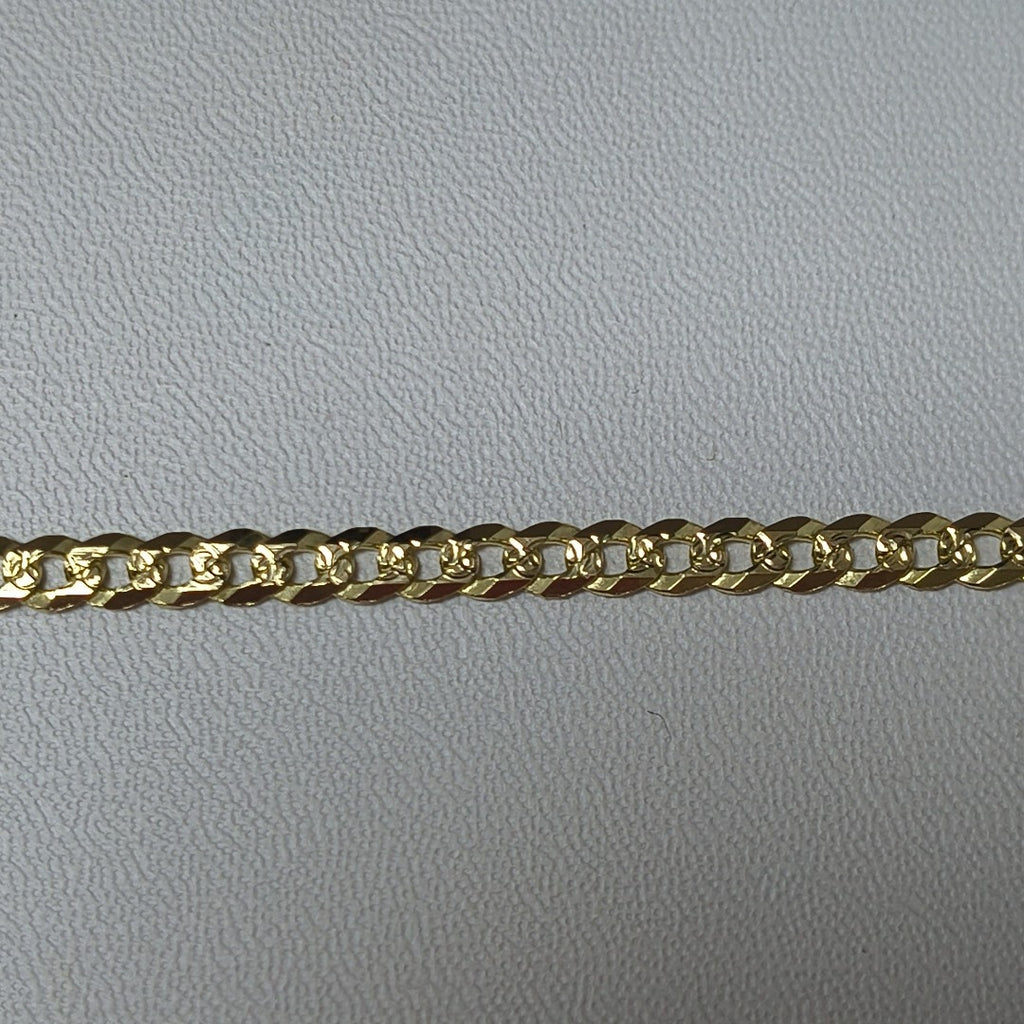 PULSERA ESPECIAL PAVE 6.3G 21 CM 14K (NUEVO)