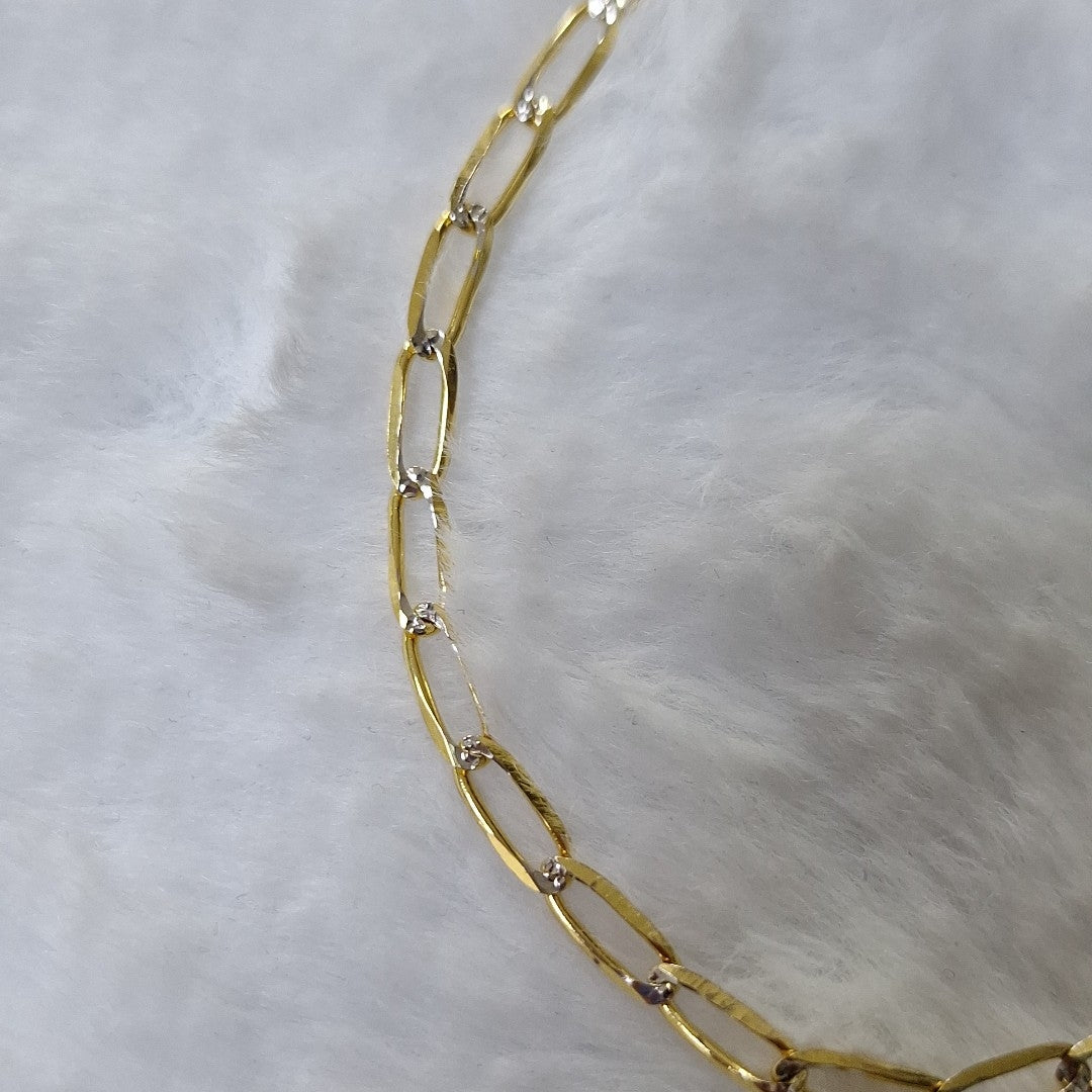 PULSERA TEJIDO ESLABONES 4.2G 21 CM (NUEVO)