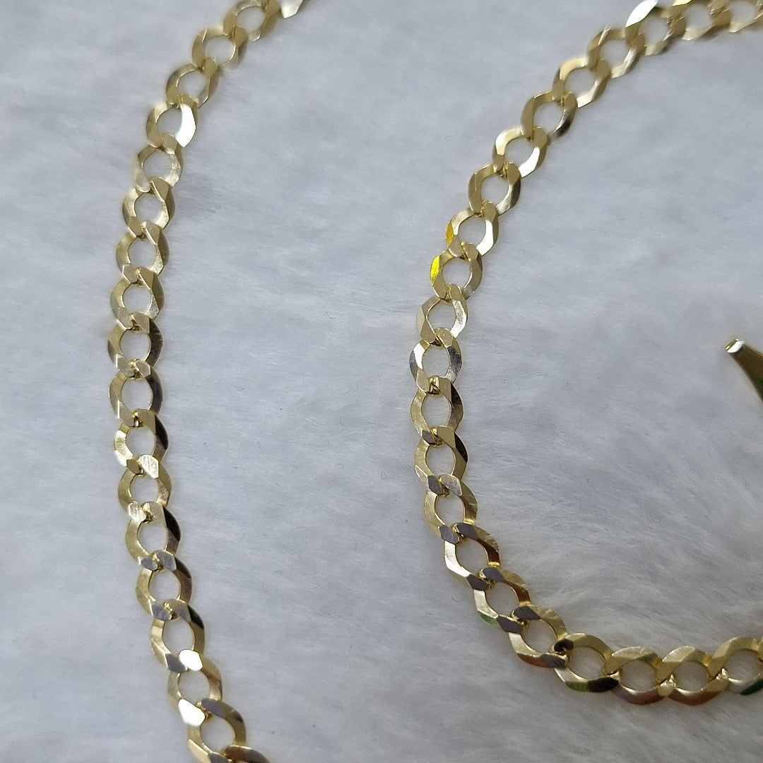 CADENA TEJIDO BARBADA 14.2G 60 CM (NUEVO)