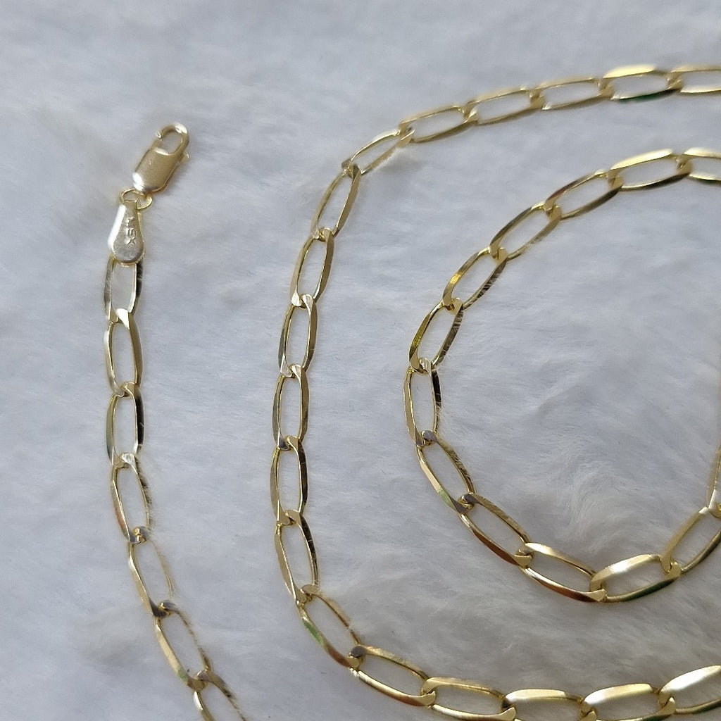 CADENA TEJIDO ESLABONES 11.2G 60 CM (NUEVO)