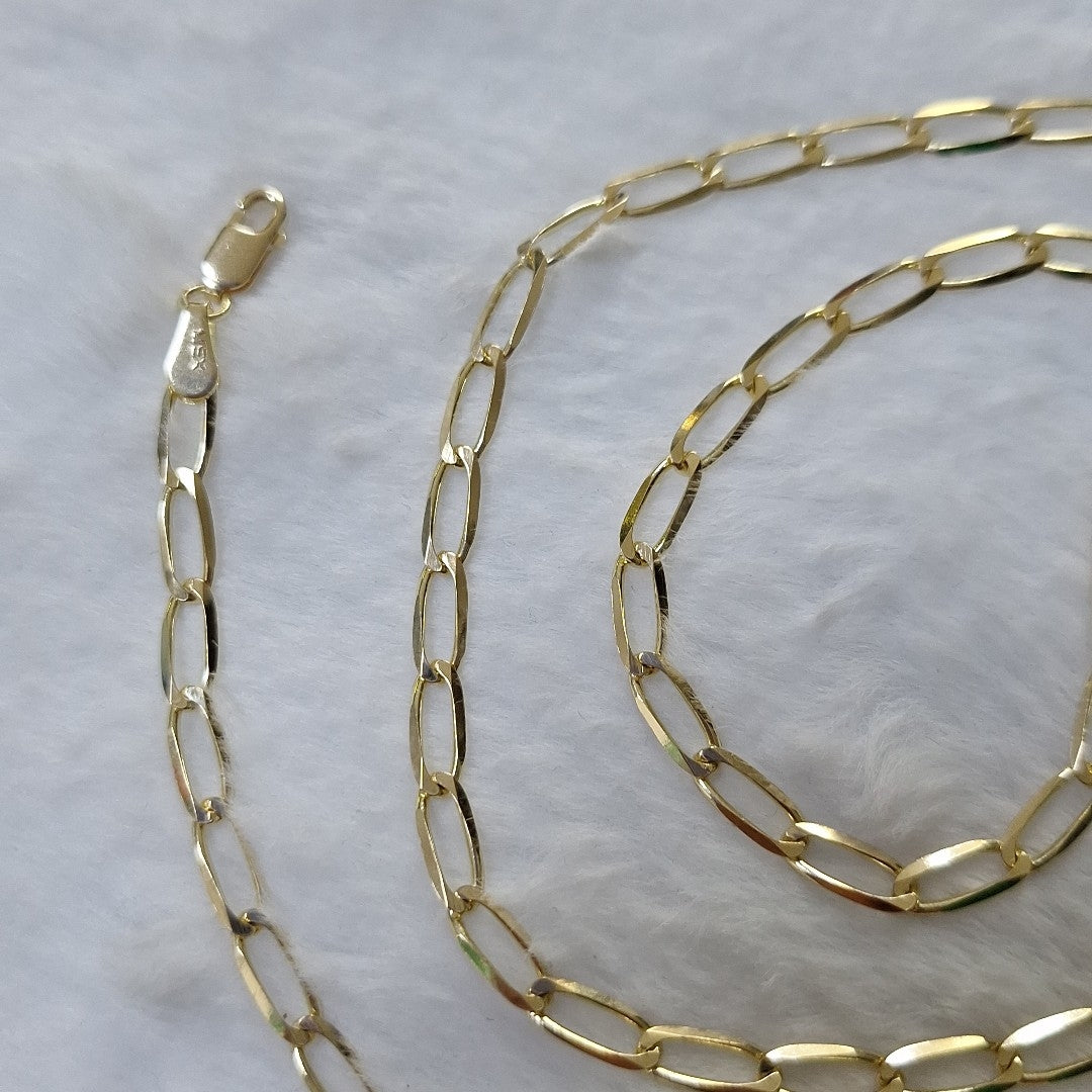 CADENA TEJIDO ESLABONES 11.2G 60 CM (NUEVO)