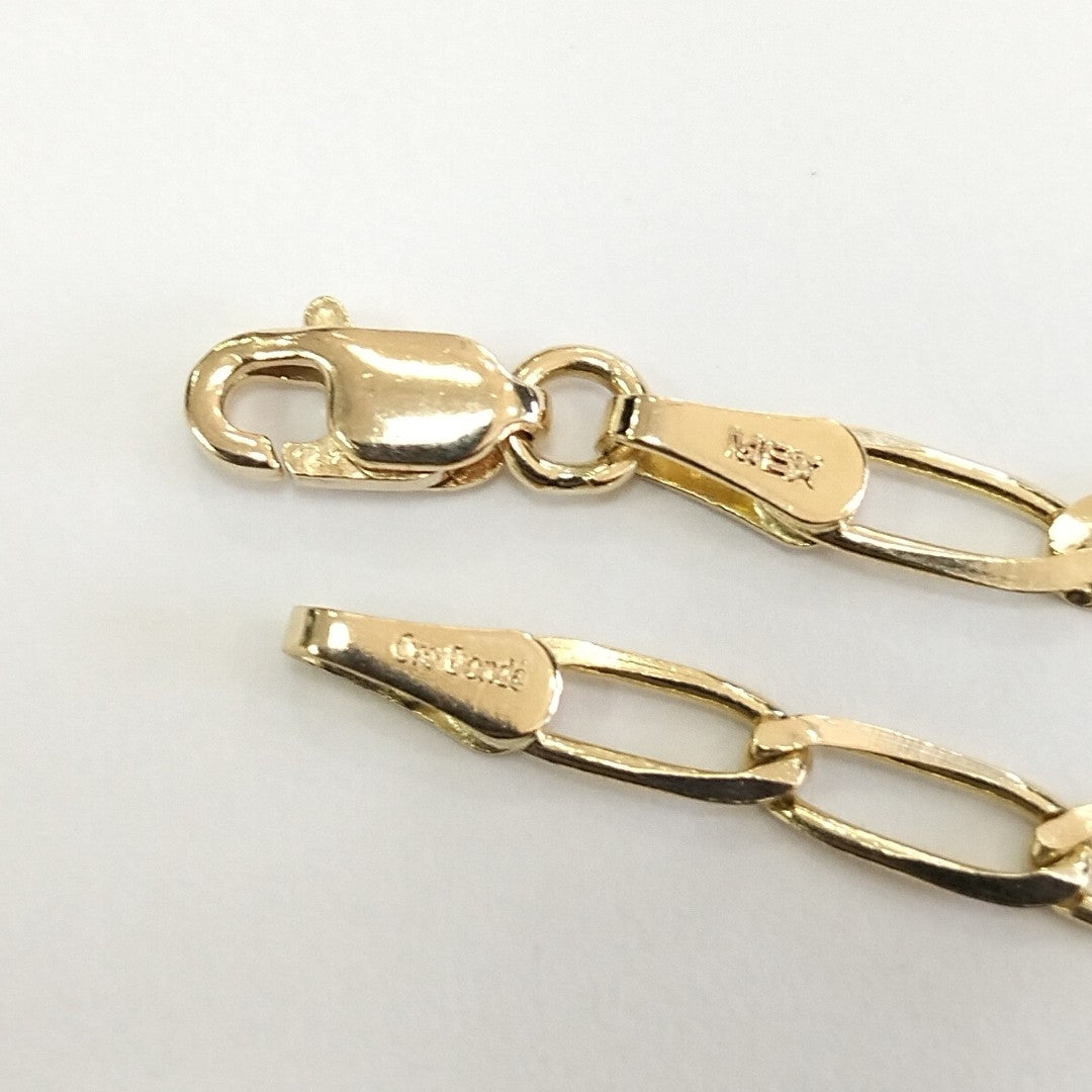 PULSERA TEJIDO ESLABONES 2.5G 18 CM (NUEVO)
