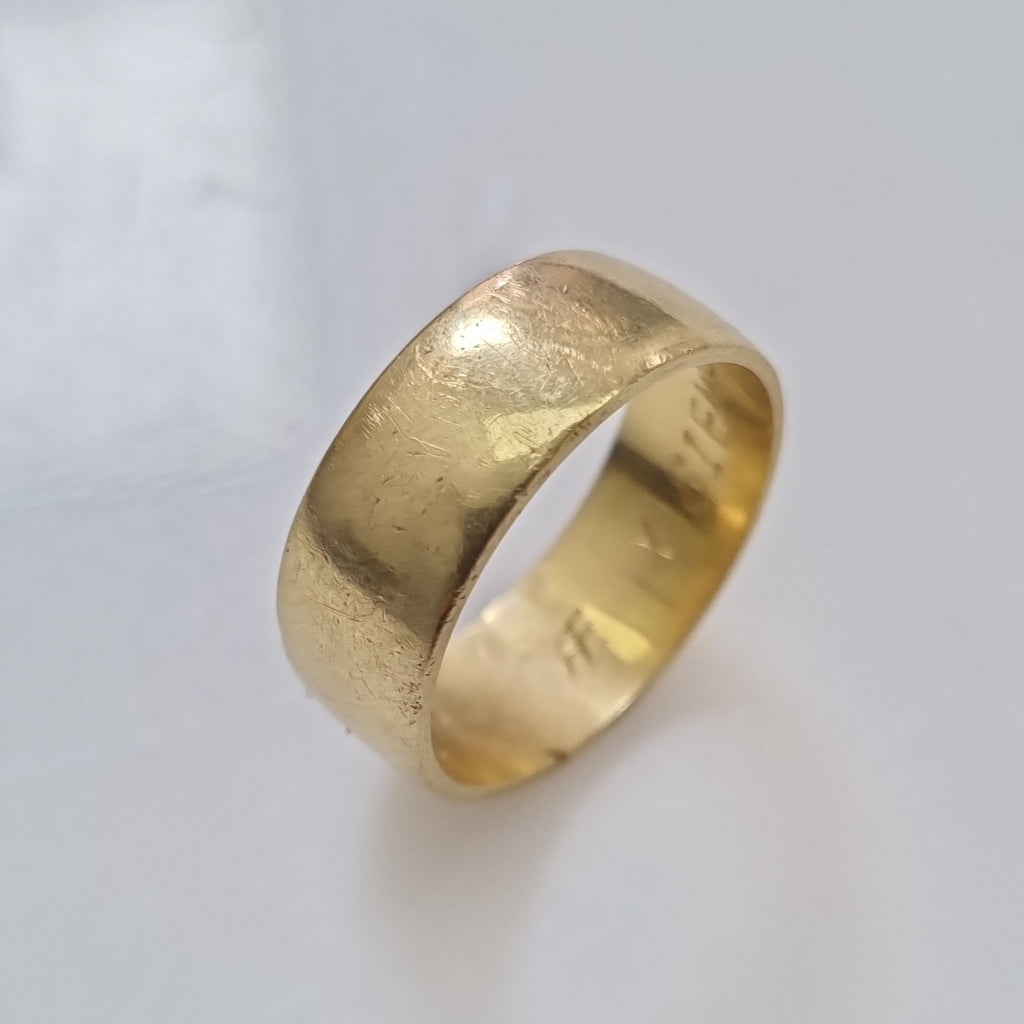 ARGOLLA ORO 18 K 7 GRMS (SEMINUEVO)