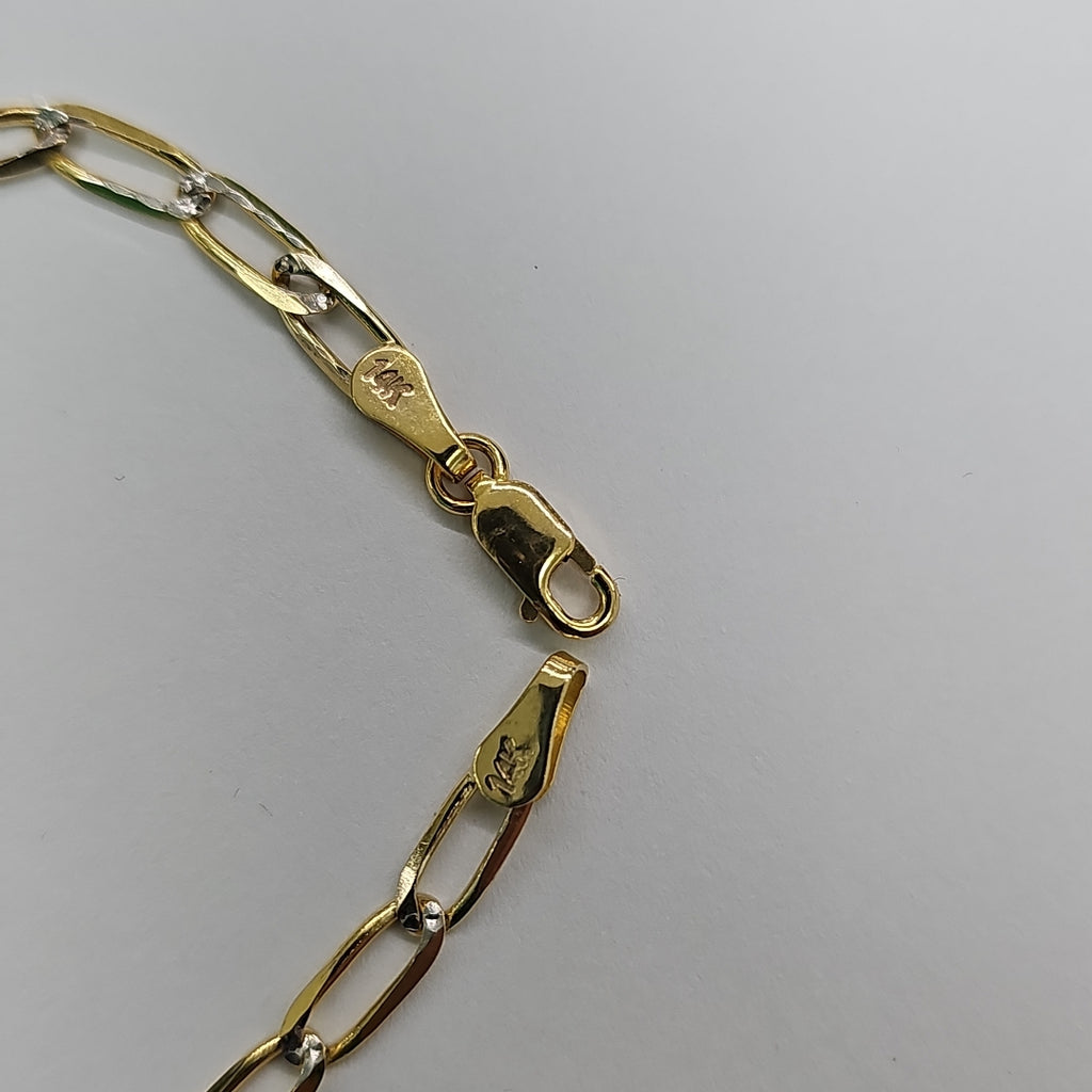 PULSERA TEJIDO ESLABONES 3.9G 18 CM (NUEVO)