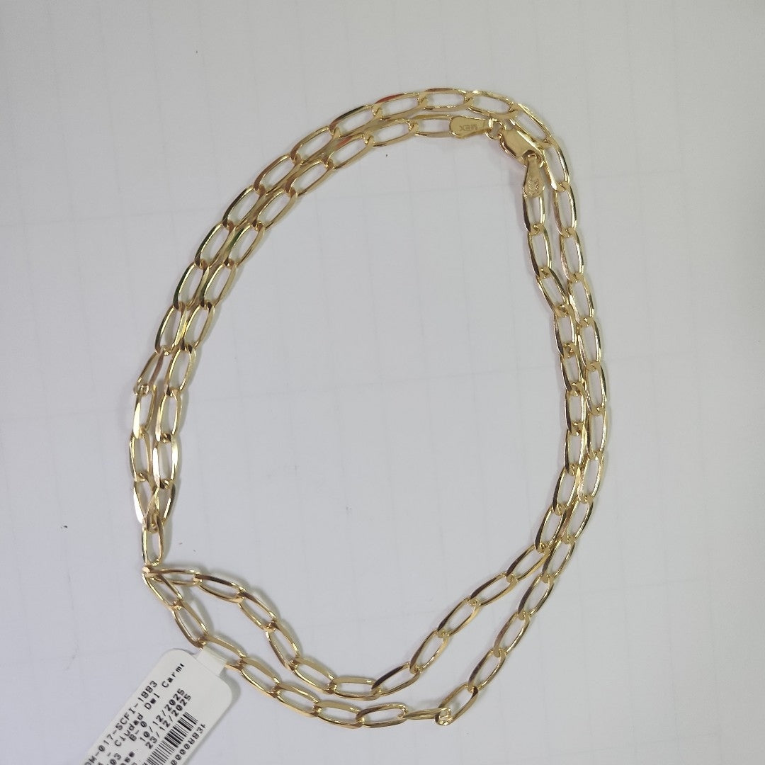 CADENA TEJIDO ESLABONES 11.9G 60 CM (NUEVO)