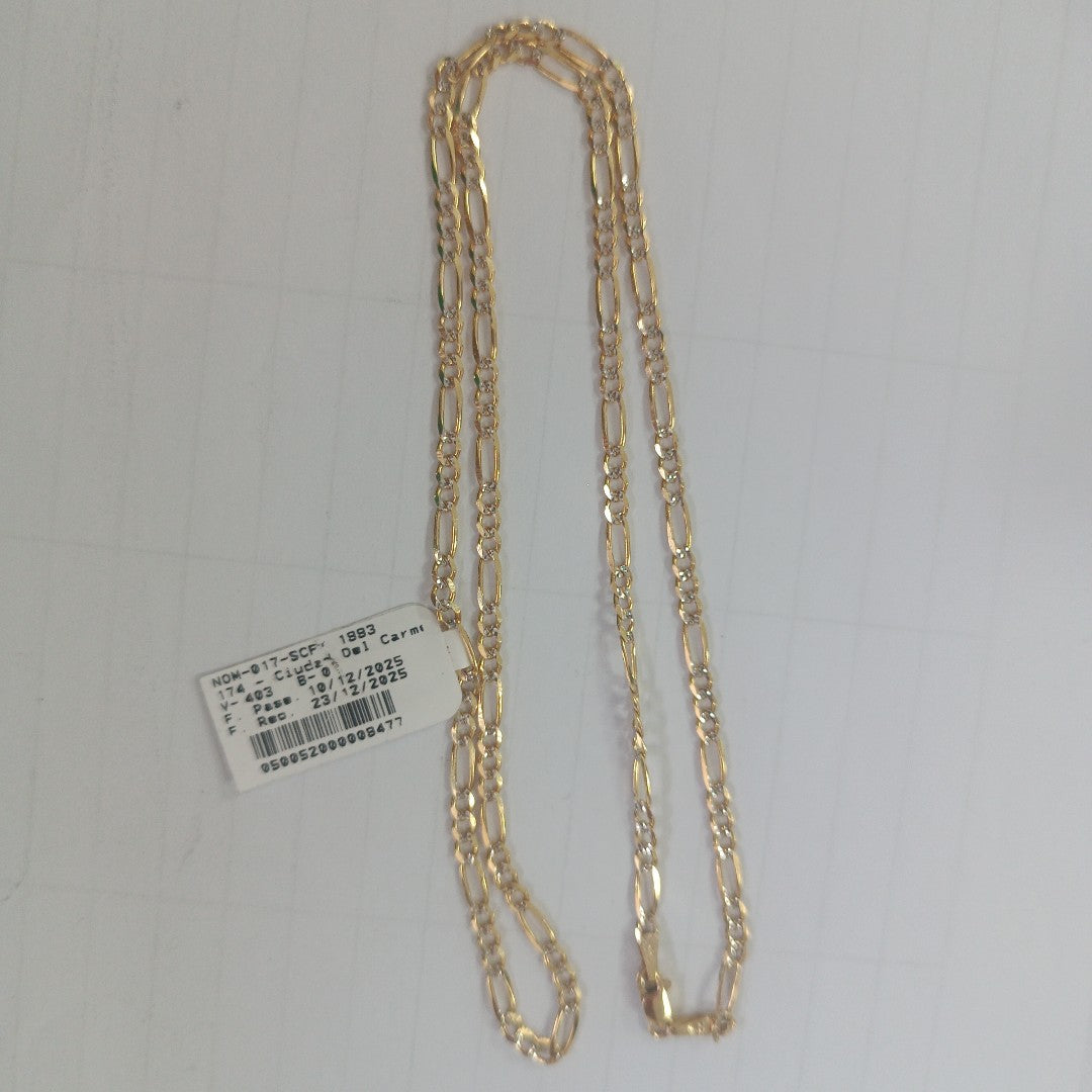 CADENA TEJIDO 3X1 8.2G 55 CM (NUEVO)