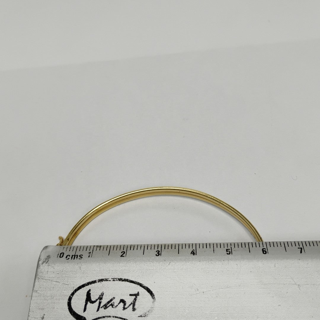 PULSERA RIGIDA ORO 14 K 5.7 GRMS (SEMINUEVO)