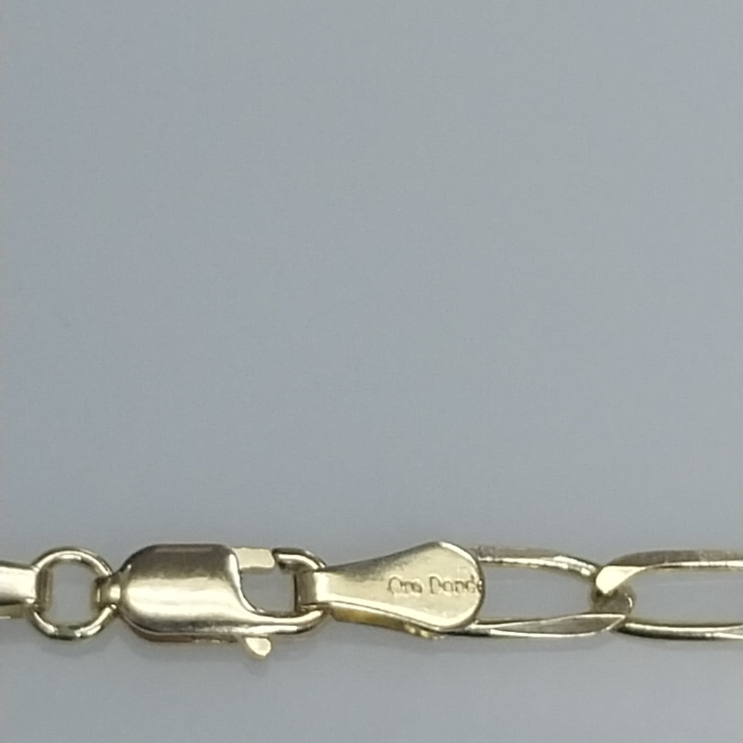 CADENA TEJIDO ESLABONES 12G 60 CM (NUEVO)