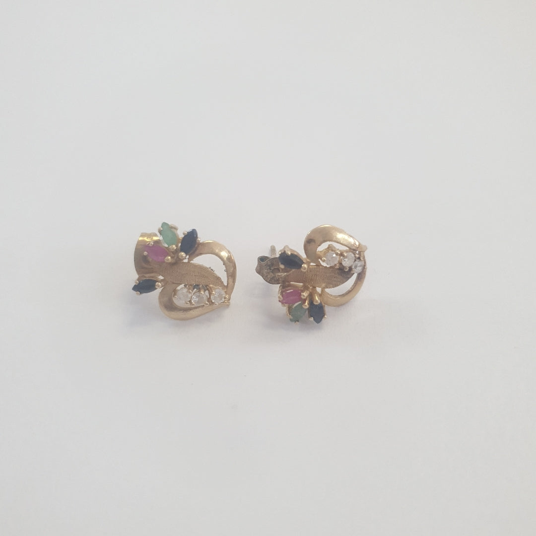 BROQUELES PAR ORO 10 K 3.3 GRMS (SEMINUEVO)