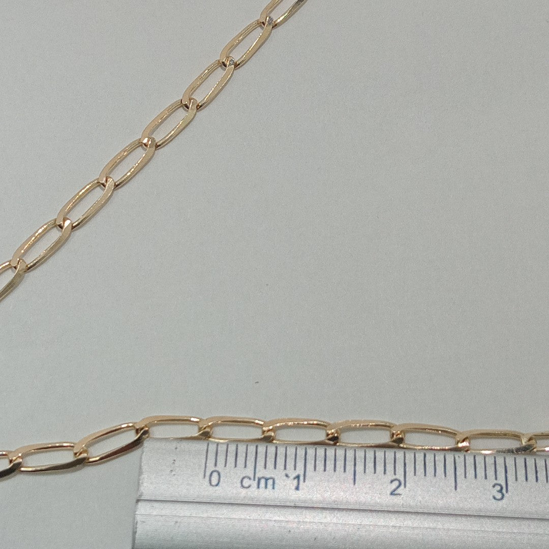 CADENA TEJIDO ESLABONES 6.6G 55 CM (NUEVO)