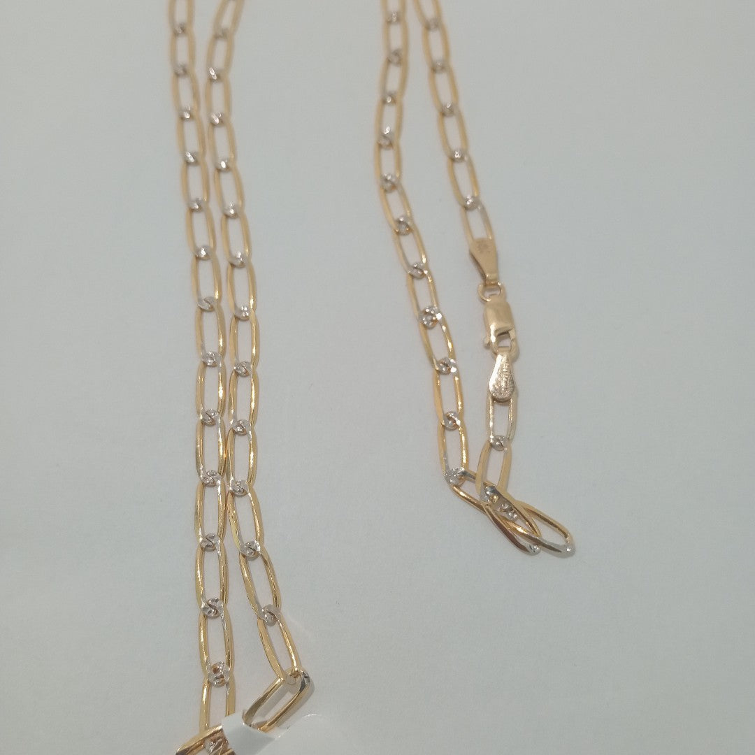 CADENA TEJIDO ESLABONES 11.1G 55 CM (NUEVO)