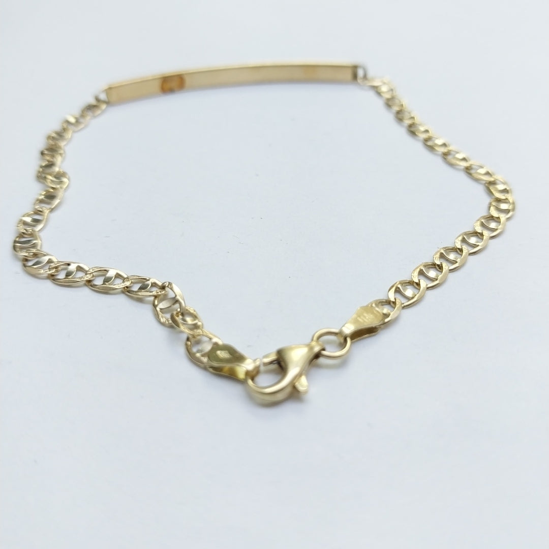 ESCLAVA ORO 14 K 4.5 GRMS (SEMINUEVO)