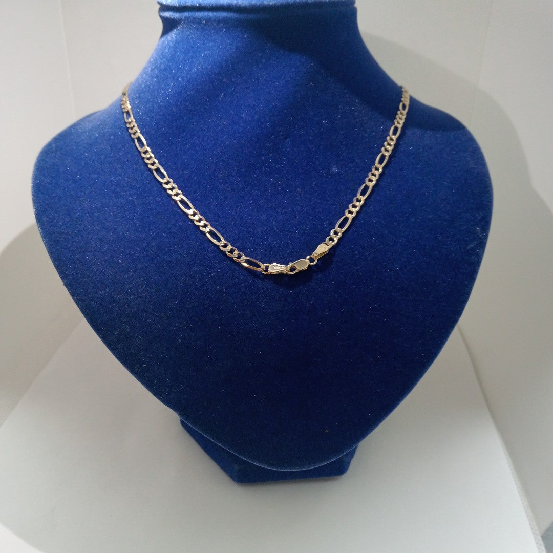 CADENA TEJIDO 3X1 12.8G 60 CM (NUEVO)