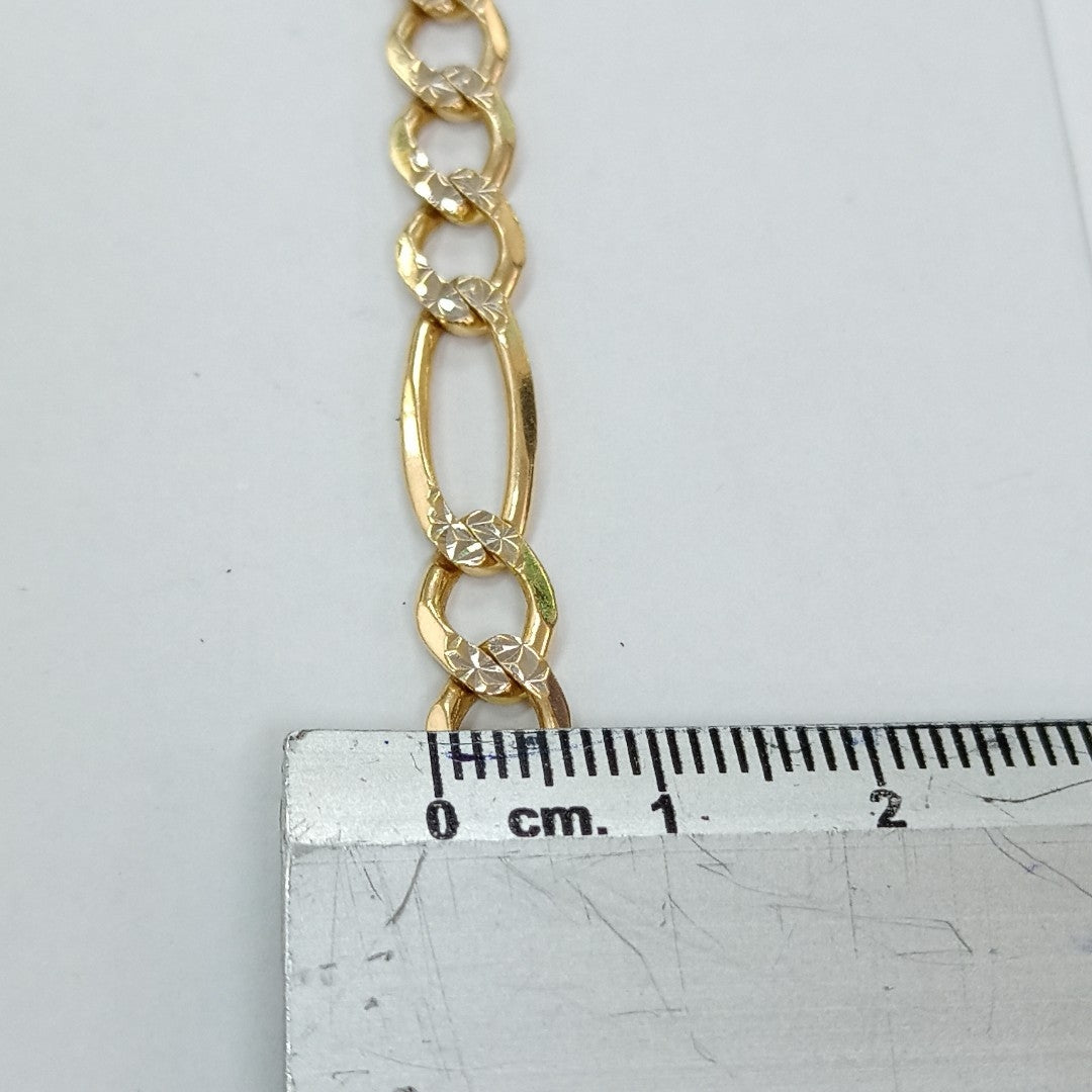 PULSERA ORO,RODIADO 10 K 10,50 GRMS (SEMINUEVO)