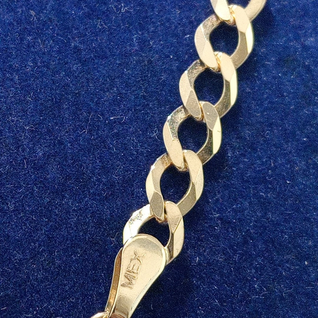 CADENA TEJIDO BARBADA 14.4G 60 CM (NUEVO)