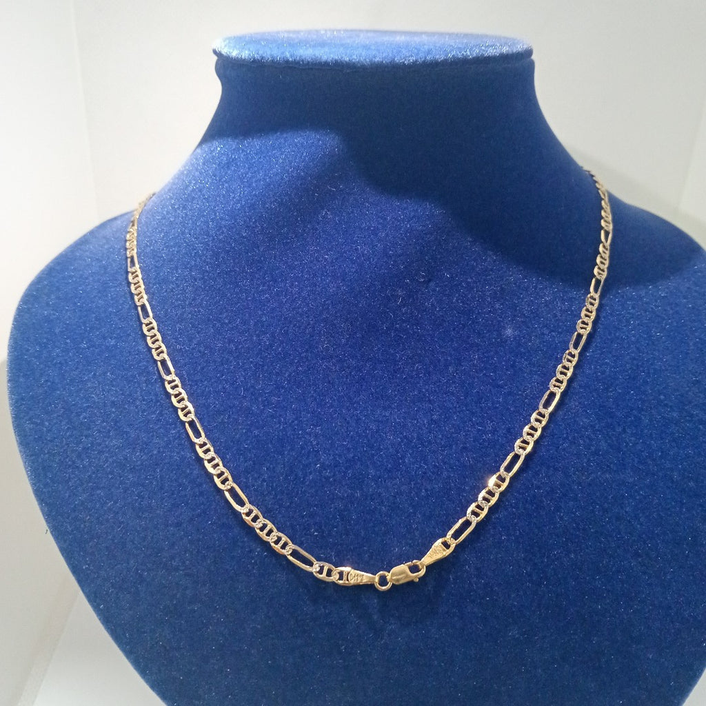 CADENA TEJIDO 3X1 8.5G 55 CM (NUEVO)