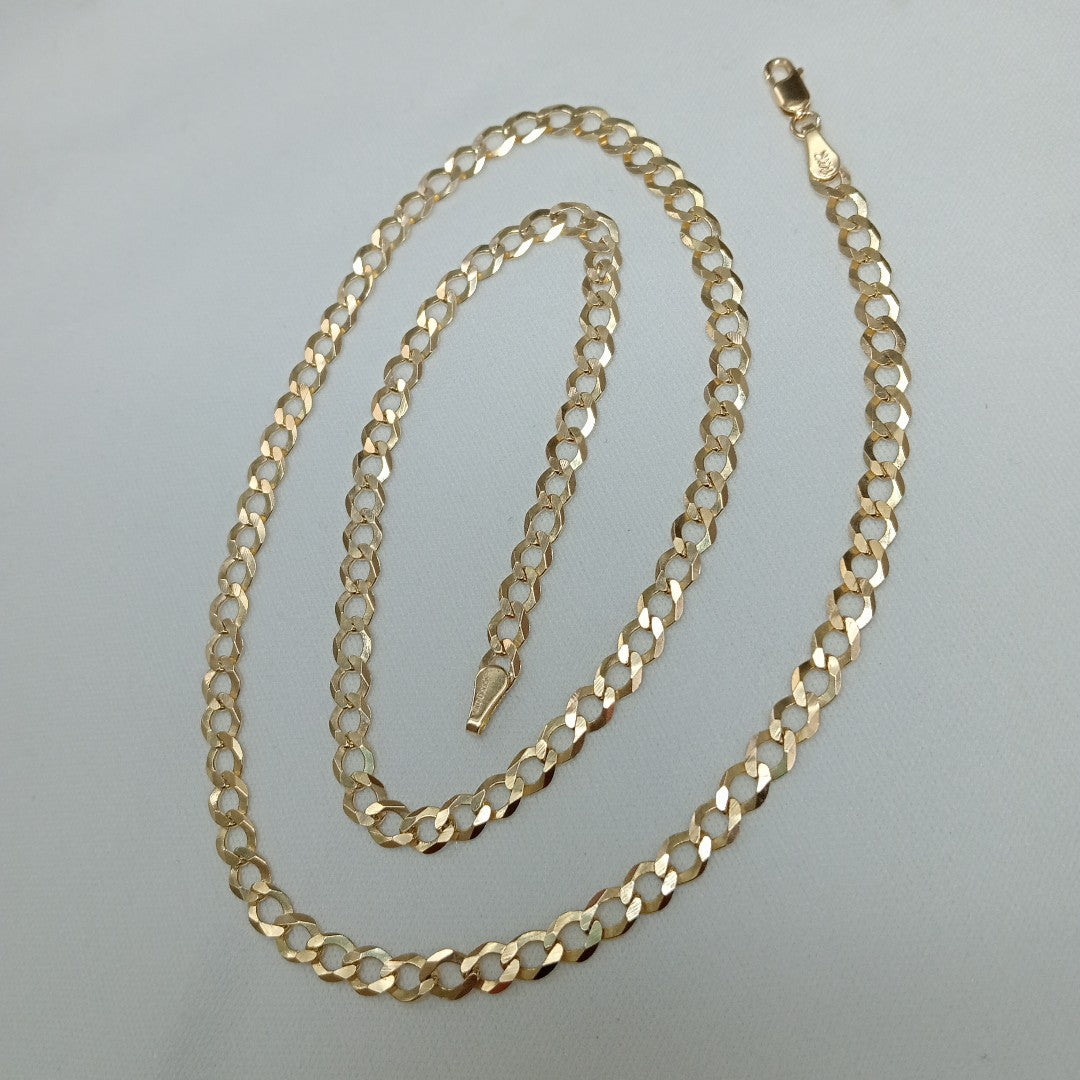 CADENA TEJIDO BARBADA 13.1G 55 CM (NUEVO)