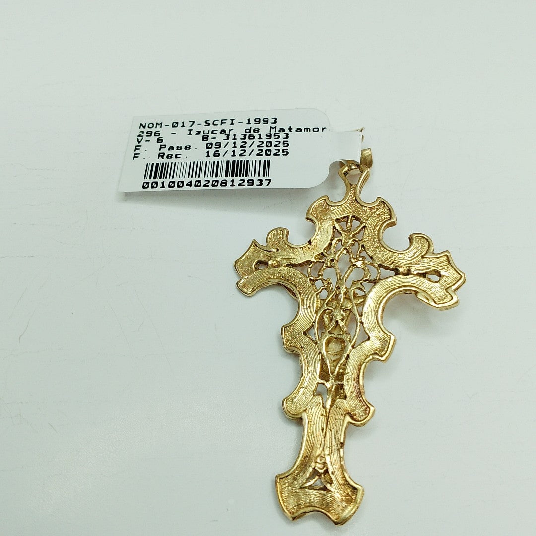 CRUCIFIJO ORO 14 K 7.8 GRMS (SEMINUEVO)