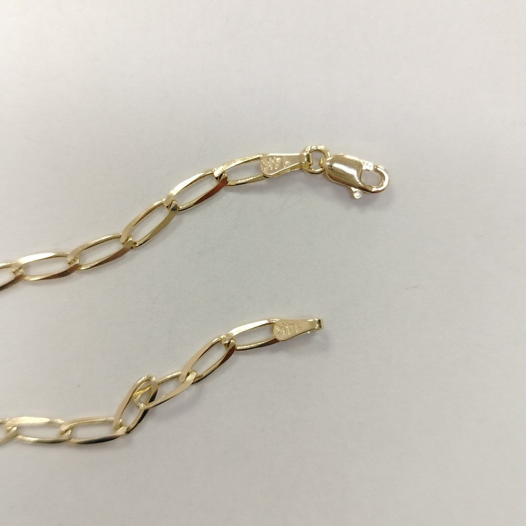 PULSERA TEJIDO ESLABONES 2.6G 18 CM (NUEVO)