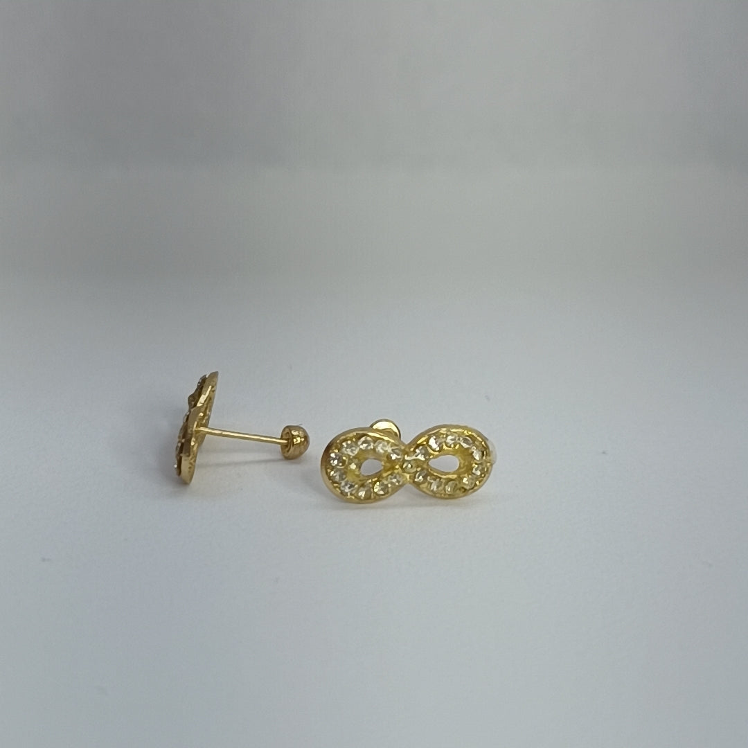 BROQUELES PAR ORO 10 K 0.4 GRMS (SEMINUEVO)