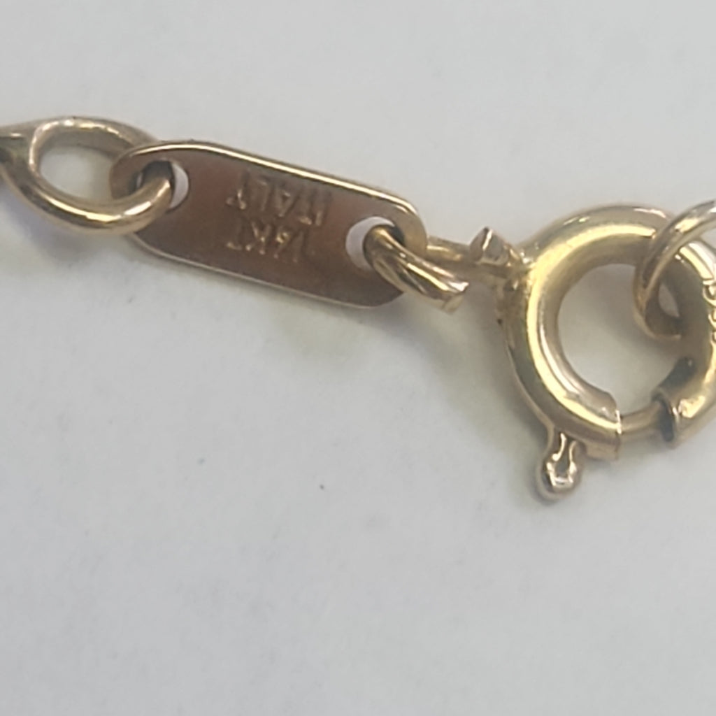 GARGANTILLA ORO 14 K 3.6 GRMS (SEMINUEVO)