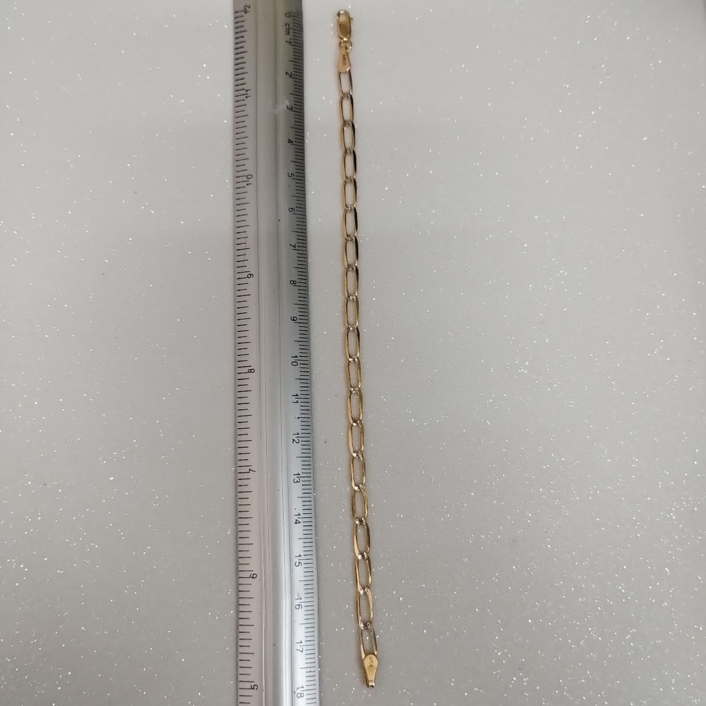 PULSERA TEJIDO ESLABONES 3.9G 18 CM (NUEVO)