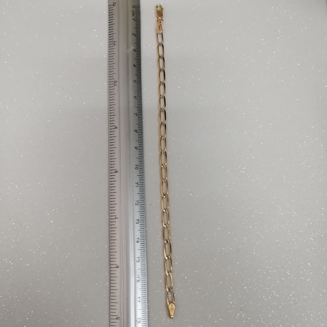 PULSERA TEJIDO ESLABONES 3.9G 18 CM (NUEVO)