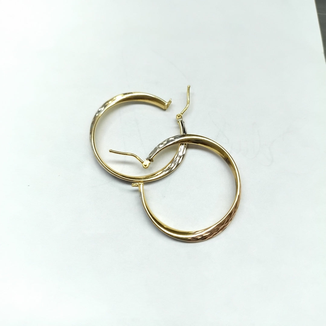 ARRACADAS PAR ORO 10 K 2 GRMS (SEMINUEVO)