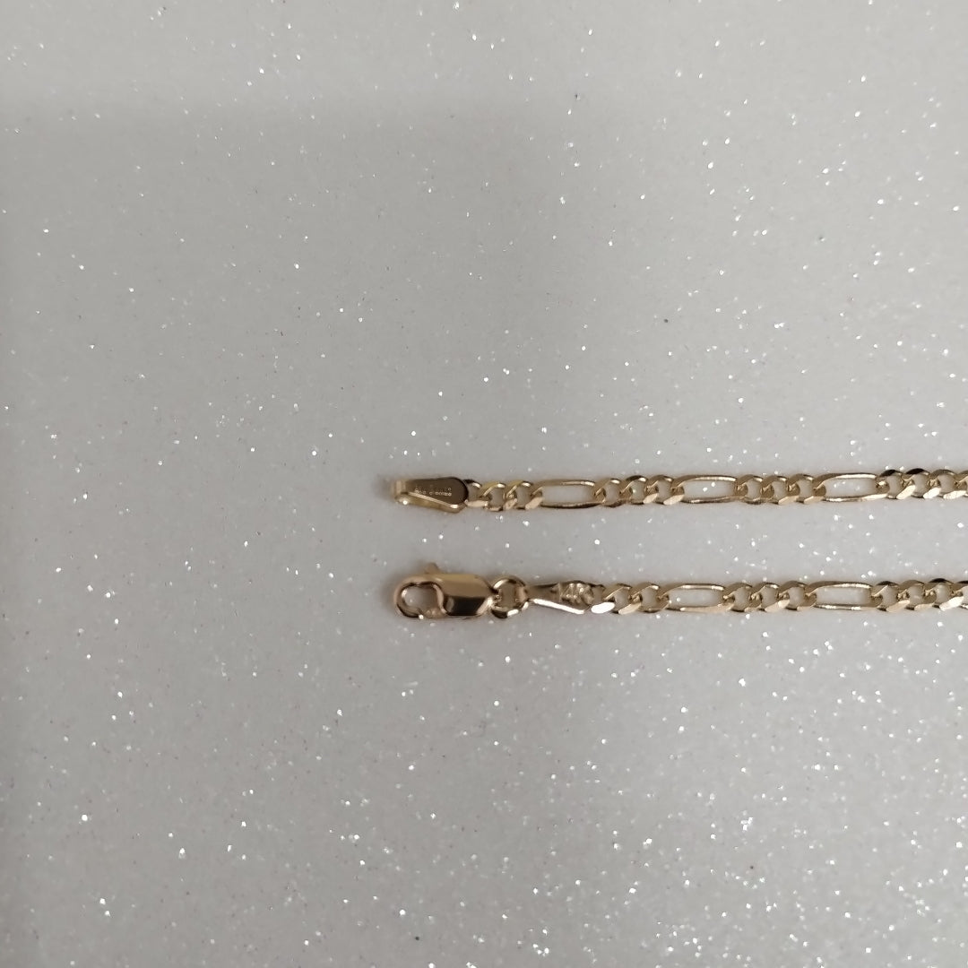 CADENA TEJIDO 3X1 5.1G 55 CM (NUEVO)