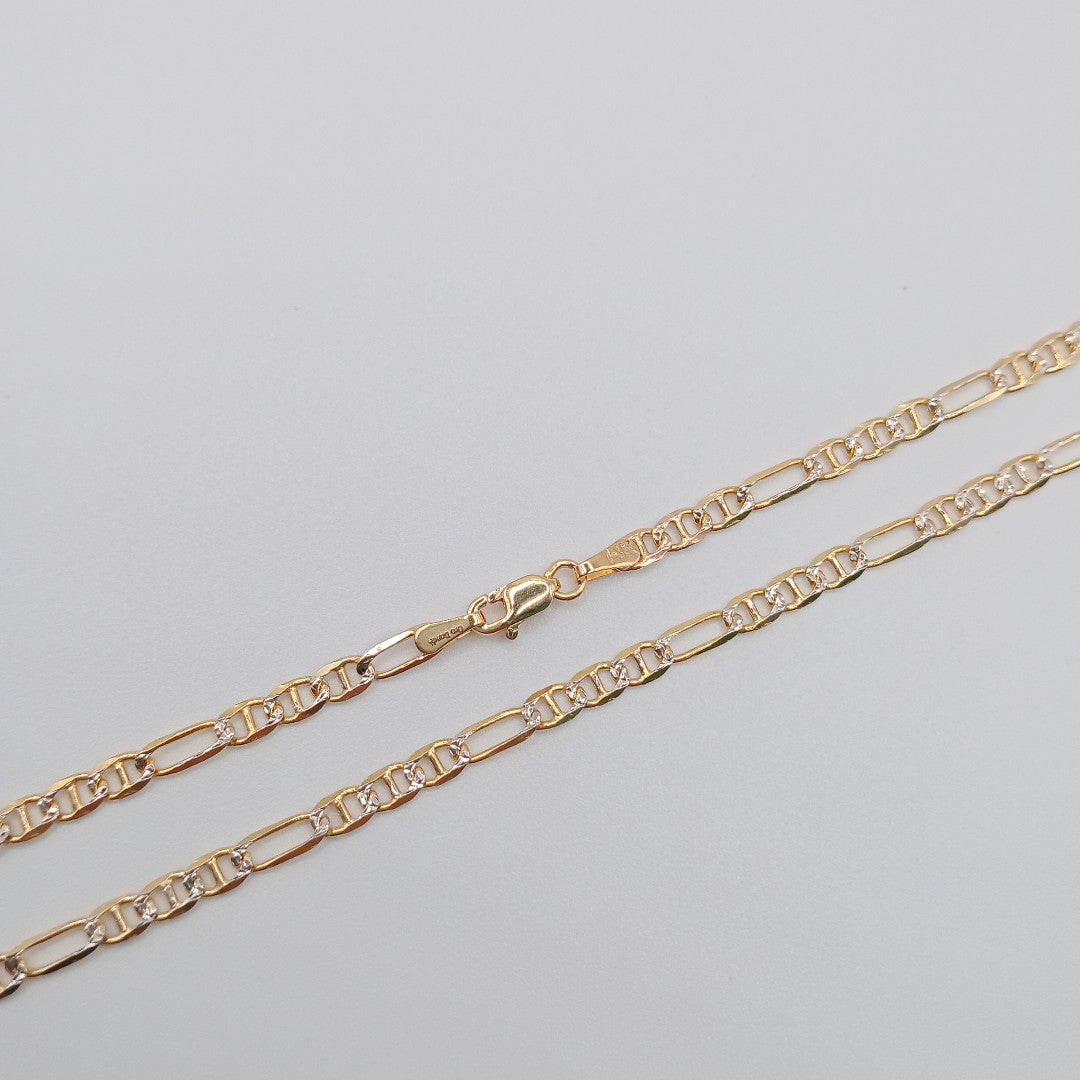 CADENA TEJIDO 3X1 8.5G 55 CM (NUEVO)