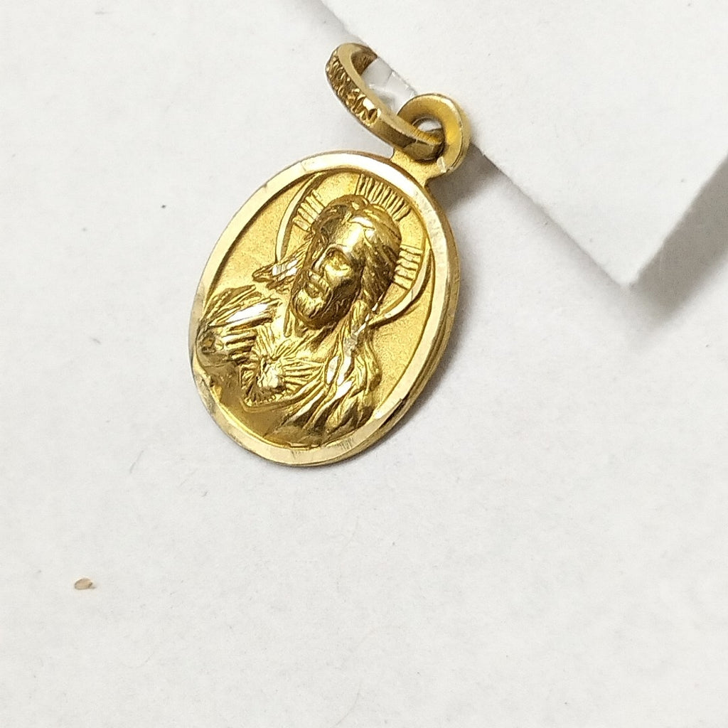 MEDALLA RELIGIOSA ORO 14 K 1 GRMS (SEMINUEVO)