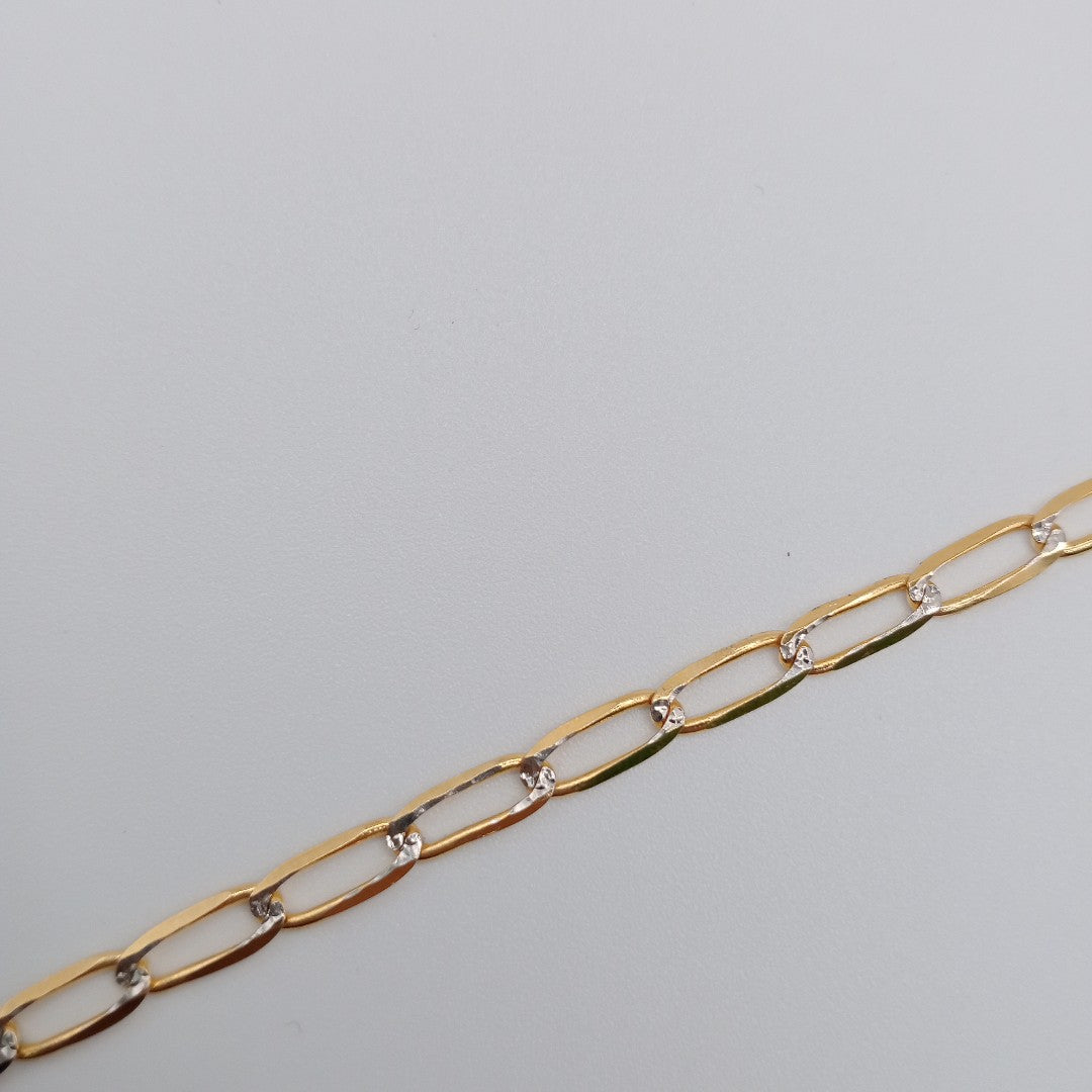 PULSERA TEJIDO ESLABONES 4.3G 21 CM (NUEVO)
