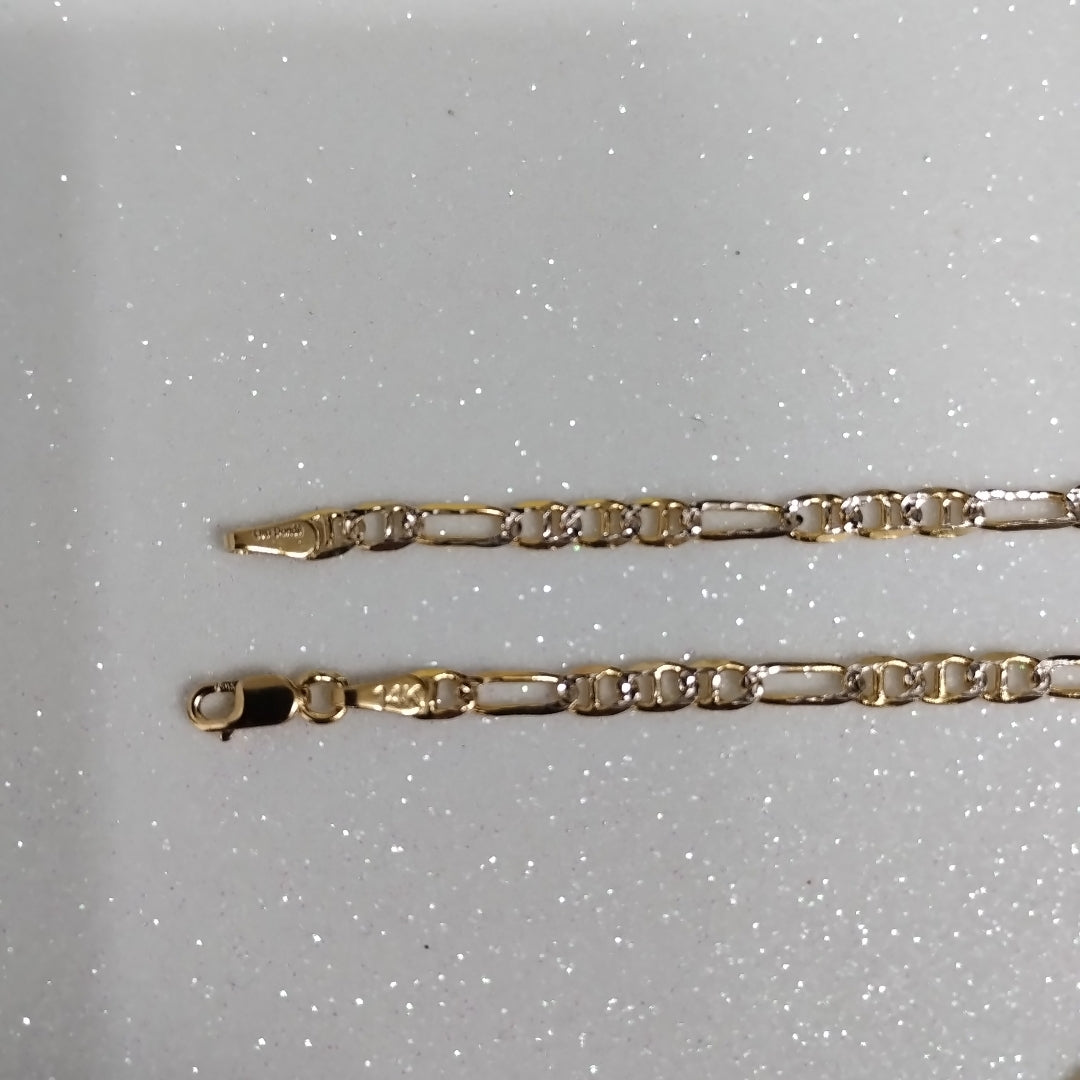 CADENA TEJIDO 3X1 8.5G 55 CM (NUEVO)