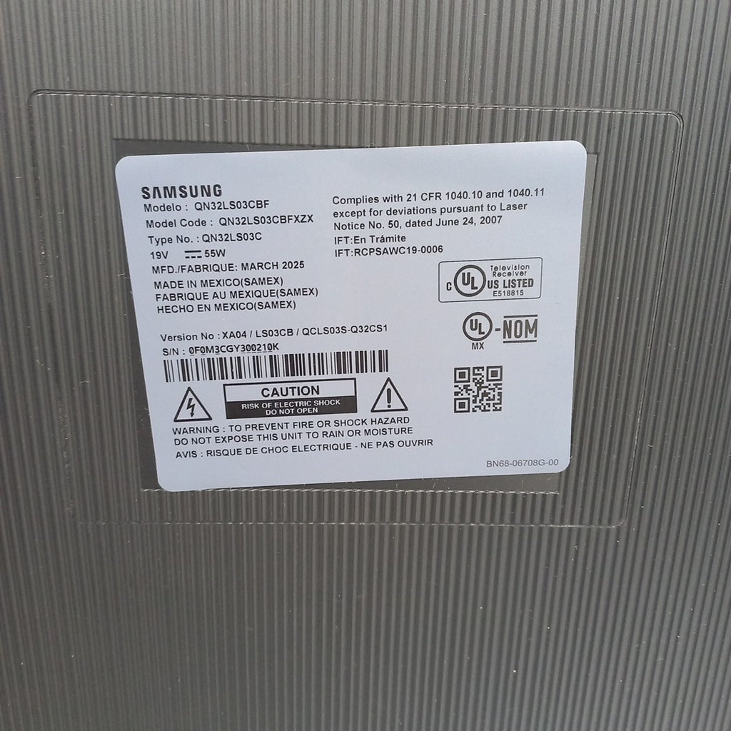 PANTALLA SAMSUNG QN32LS03CBF (2023) 32" QLED 4K