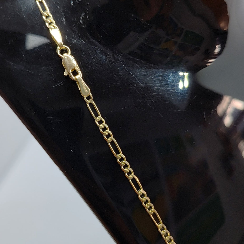 CADENA TEJIDO 3X1 5.2G 55 CM 14K (NUEVO)